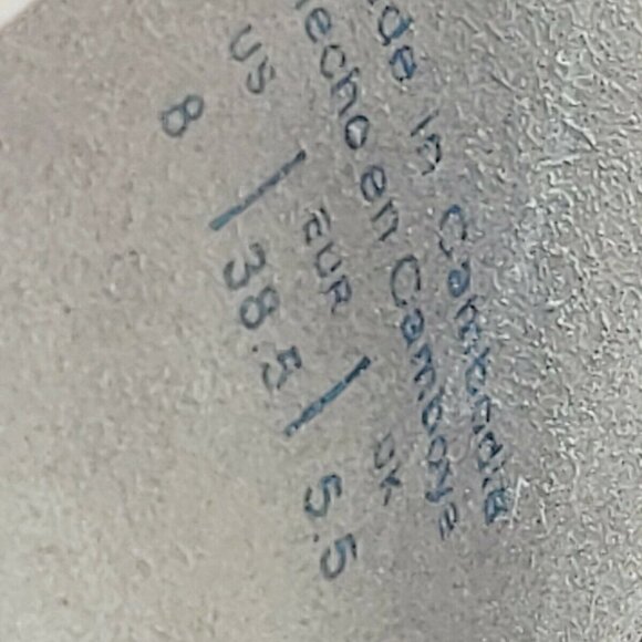 Aldo Classic Brown Leather Pointed Toe Pumps Heels Size 8 - Picture 9 of 9